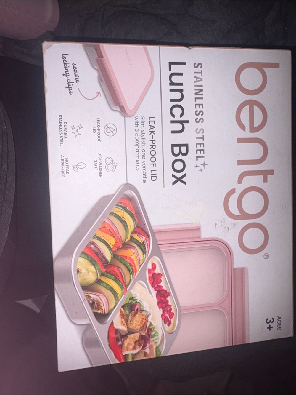 Bentgo Stainless Steel Lunch Box - Pink